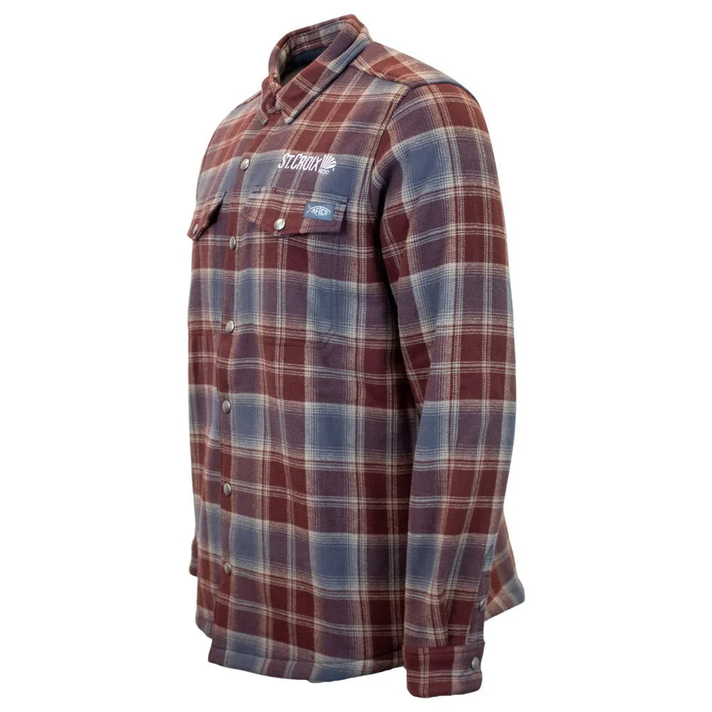 MEN'S STOUT SHACKET W/ ST. CROIX LOGO - Image 2