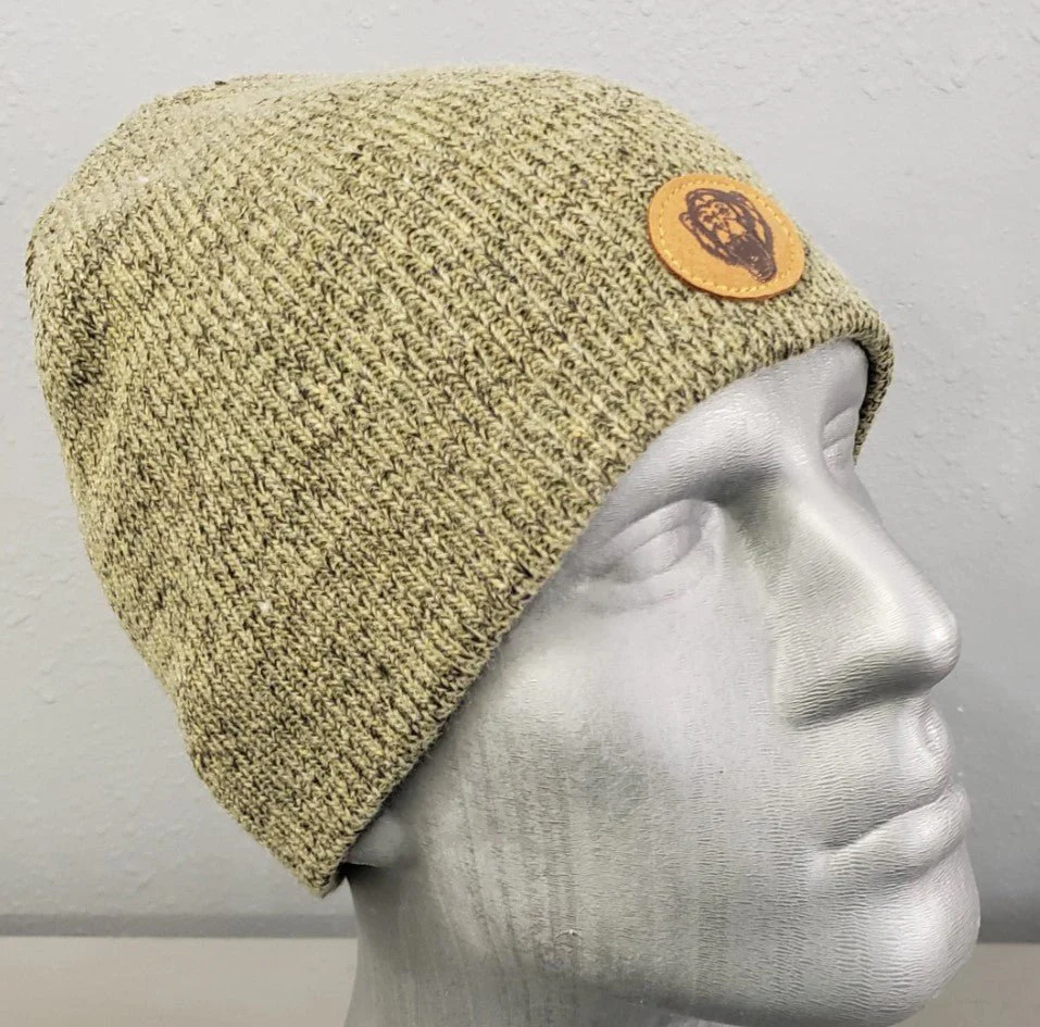 WOOLY HEAD JERSEY KNIT WOOL BEANIE - Image 2